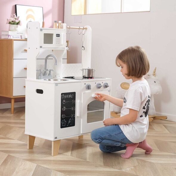 Viga Toys Viga PolarB Drewniana Kuchnia Światło Dźwięk + Akcesoria 12531686 6971608440816