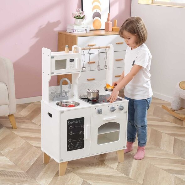 Viga Toys Viga PolarB Drewniana Kuchnia Światło Dźwięk + Akcesoria 12531686 6971608440816