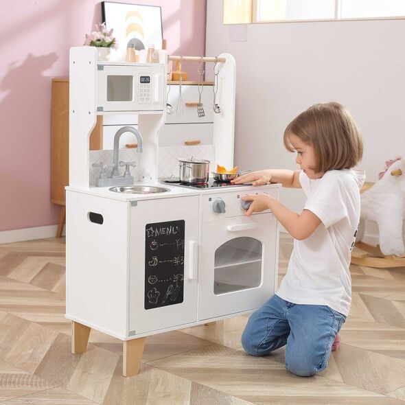 Viga Toys Viga PolarB Drewniana Kuchnia Światło Dźwięk + Akcesoria 12531686 6971608440816