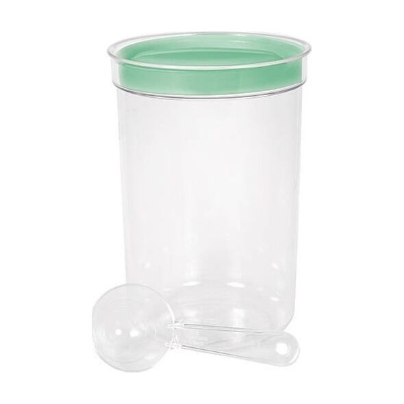 Curver Pojemnik Pudełko z Miarką Łyżeczką 1,7L na Żywność Artykuły Sypkie Mąkę Ryż Cukier Makaron Płatki 12532727 3253921397408