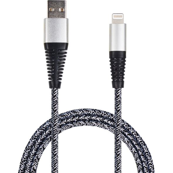 Kabel USB 2GO 2GO USB Datenkabel - silber - 100cm für Apple 8-Pin 12537066 4010425959520