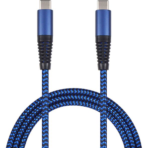 Kabel USB 2GO USB-C - USB-C 1 m Niebieski (797194) 12537078 4010425971942