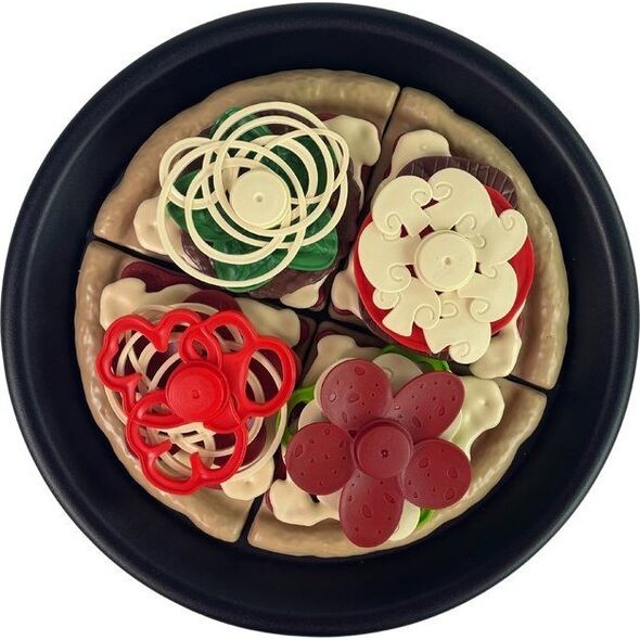 LeanToys Zestaw Pizza Dodatki Kuchnia Jedzenie Do Zabawy 12542059 5904204758208