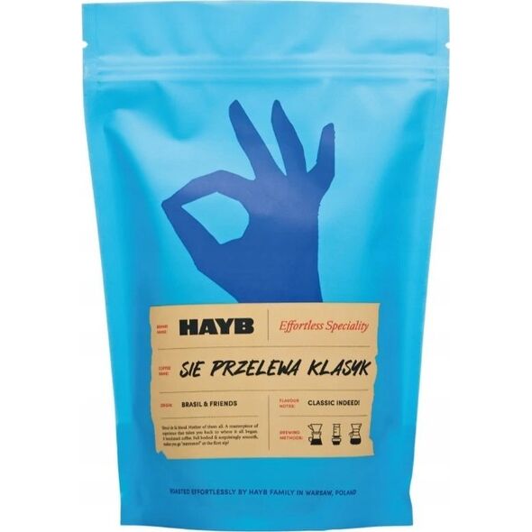Kawa ziarnista HAYB Kawa ziarnista - Się Przelewa Klasyk 1000g zi 12542116 5904844570277