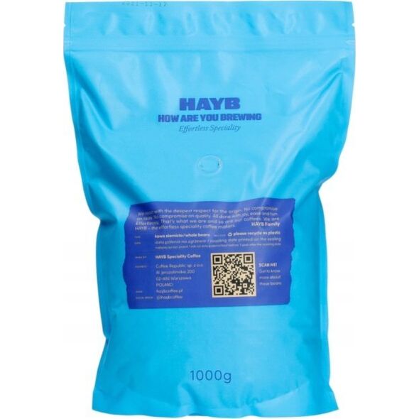 Kawa ziarnista HAYB Kawa ziarnista - Się Przelewa Klasyk 1000g zi 12542116 5904844570277
