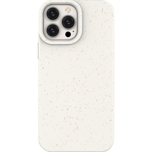 Hurtel Eco Case etui iPhone 14 Plus silikonowy degradowalny pokrowiec białe 12543296 9145576264843
