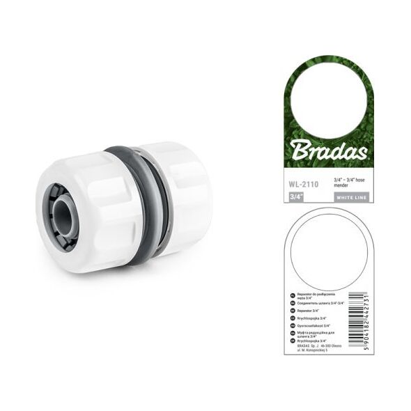 Bradas WHITE LINE Reparator do węża 3/4" 12544221 5904182442731