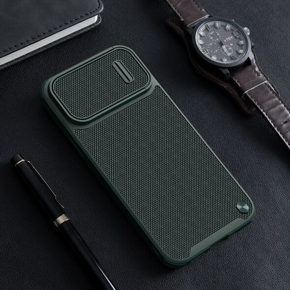 Pokrowiec Nillkin Nillkin Textured S Case etui iPhone 14 Plus pancerny pokrowiec z osłoną na aparat czarny 12550457 6902048249592