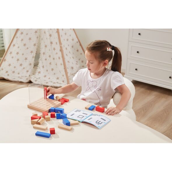 Viga Viga 44659 Gra edukacyjna - budowanie 3D 12562170 6971608446597