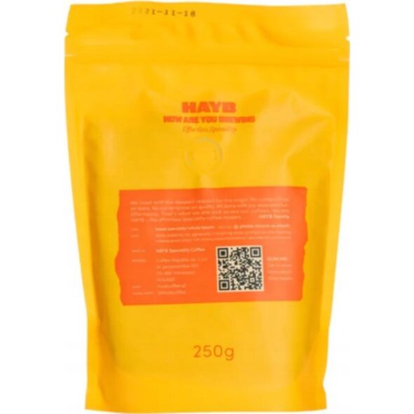 Kawa ziarnista HAYB Kawa ziarnista Się Przelewa Owoc 250g ziarnis 12562197 5904844570246