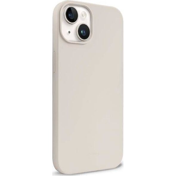 Crong Crong Color Cover Magnetic - Silikonowe etui z MagSafe do iPhone'a 14 Plus (kamienny beż) 12563668 5904310702300