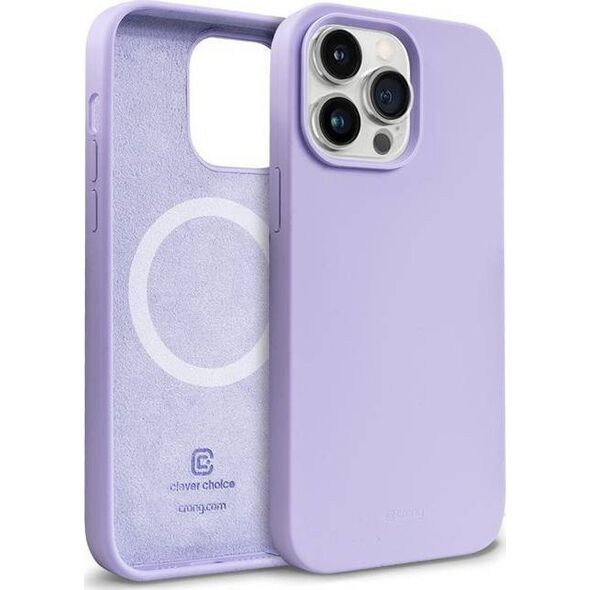 Crong Crong Color Cover Magnetic - Etui iPhone 14 Pro MagSafe (fioletowy) 12563673 5904310702317