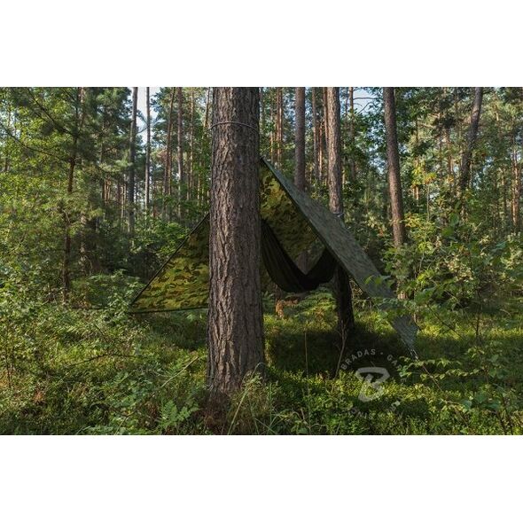 Plandeka Bradas Plandeka kamuflażowa moro CAMOforest 6 x 8m 90 g. 12565652 5907544446392