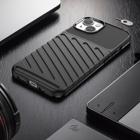 Hurtel Thunder Case etui iPhone 14 pancerny pokrowiec czarny 12568461 9145576267288