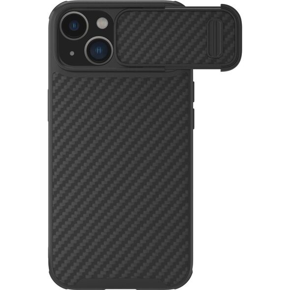 Nillkin Nillkin Synthetic Fiber S Case etui iPhone 14 Plus z osłoną na aparat czarny 12568479 6902048249790
