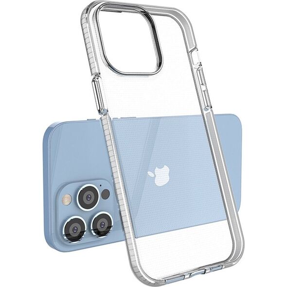 Hurtel Spring Case etui iPhone 14 Pro Max silikonowy pokrowiec z ramką jasnoniebieskie 12568608 9145576265284