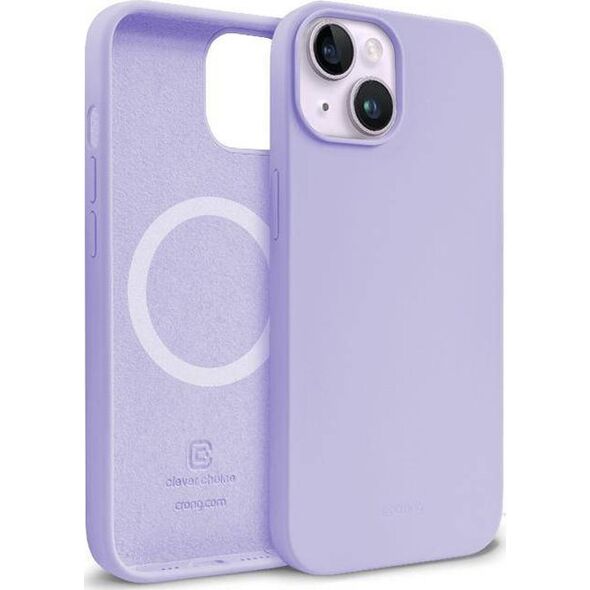 Crong Crong Color Cover Magnetic - Etui iPhone 14 MagSafe (fioletowy) 12571849 5904310702270