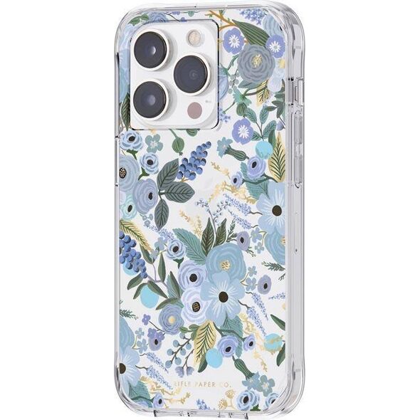 Rifle Paper Clear - Etui iPhone 14 Pro (Garden Party Blue) 12572103 840171719659