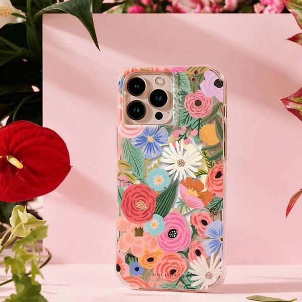 Rifle Paper Clear MagSafe - Etui iPhone 14 Pro Max (Garden Party Blush) 12572108 840171720808