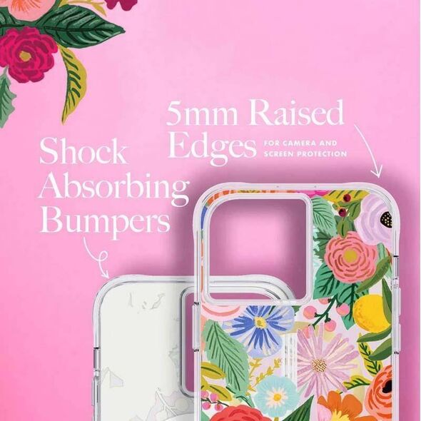 Rifle Paper Clear MagSafe - Etui iPhone 14 Pro Max (Garden Party Blush) 12572108 840171720808