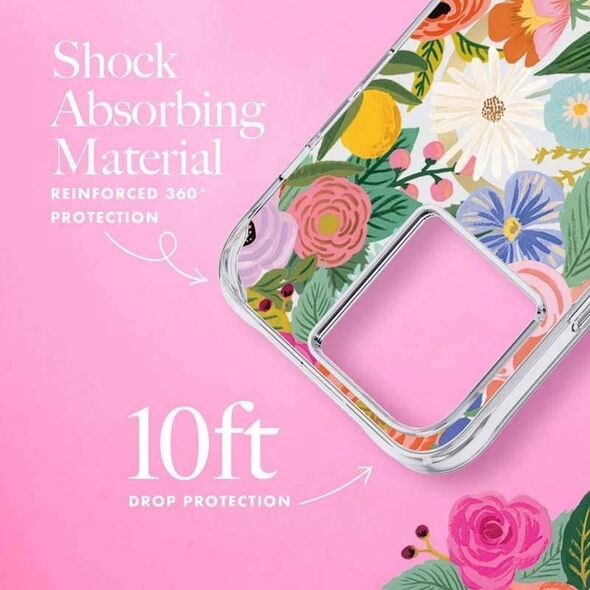 Rifle Paper Clear MagSafe - Etui iPhone 14 Pro Max (Garden Party Blush) 12572108 840171720808