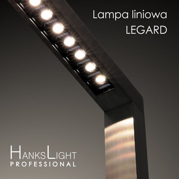 Lampa podłogowa HanksLight Lampa LED,HanksLight,stojąca, alu,1200*2146mm,up21W/down36W,4000K 12574102 5902115409844