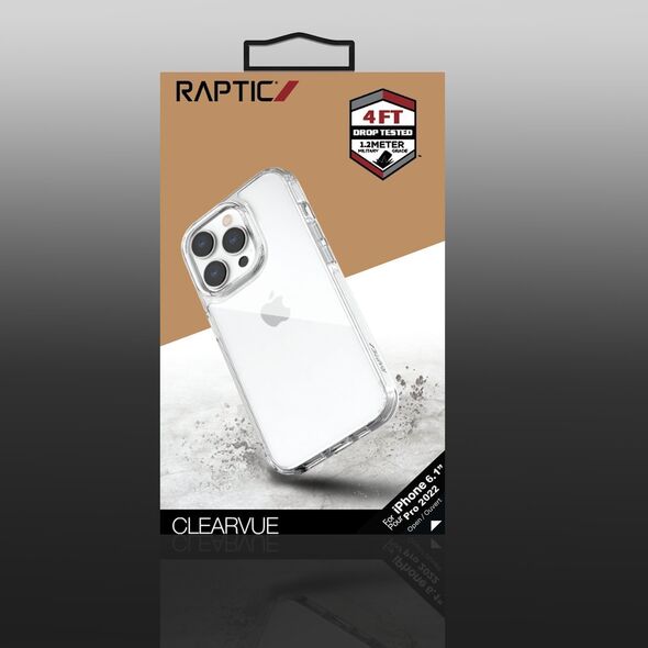 Raptic Raptic X-Doria Clearvue Case etui iPhone 14 Pro pokrowiec plecki przezroczysty 12578949 6950941495639