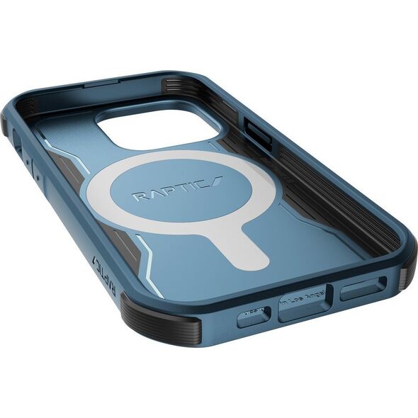 Raptic Raptic X-Doria Fort Case etui iPhone 14 Pro z MagSafe pancerny pokrowiec niebieski 12578950 6950941493611