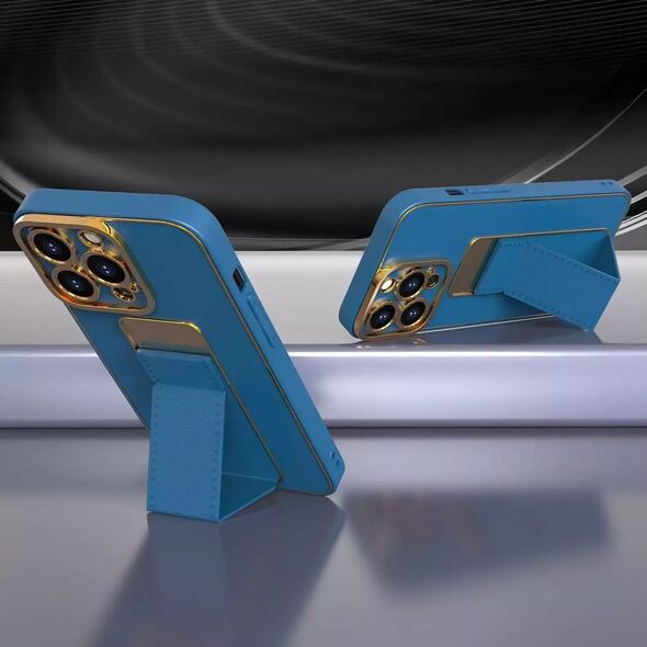 4kom.pl New Kickstand Case etui do Samsung Galaxy A12 5G z podstawką niebieski 12592344 9145576259726