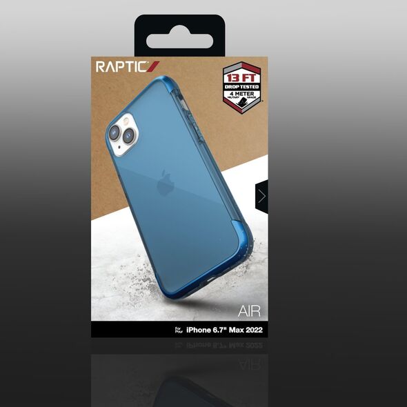 Raptic Raptic X-Doria Air Case etui iPhone 14 Plus pancerny pokrowiec niebieski 12592355 6950941495509