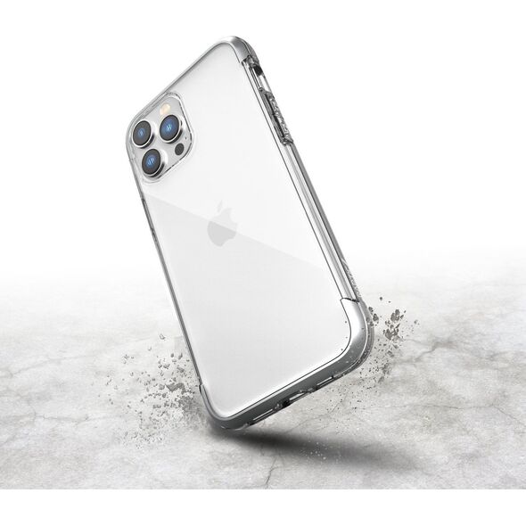 Raptic Raptic X-Doria Air Case etui iPhone 14 Pro Max pancerny pokrowiec srebrny 12592357 6950941495516