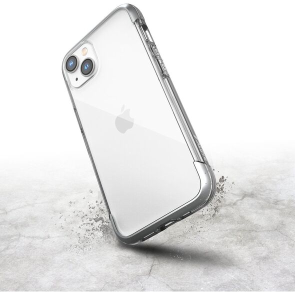 Raptic Raptic X-Doria Air Case etui iPhone 14 Plus pancerny pokrowiec srebrny 12592358 6950941495486
