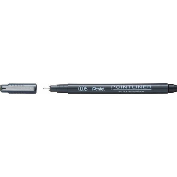 Cienkopis Pentel PointLiner 0.05mm czarny 12605327 884851041890