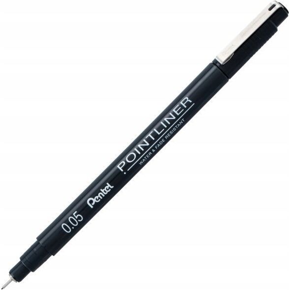 Cienkopis Pentel PointLiner 0.05mm czarny 12605327 884851041890