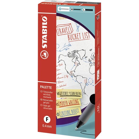 Stabilo Pióro kulkowe Stabilo Palette F niebieskie 12605342 9556091162802