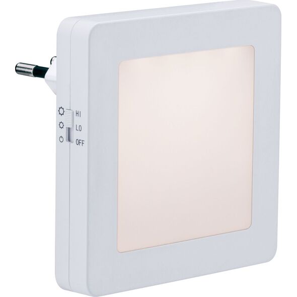 Lampka wtykowa do gniazdka Paulmann Esby oświetlenie nocne Wtyczka Biały 3lm 3000K Sensor 12615214 4000870924938