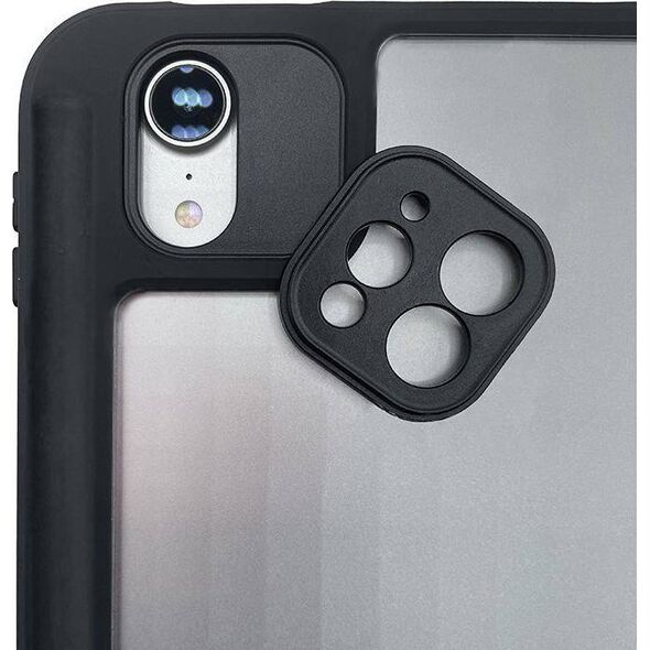Etui na tablet Crong Crong PrimeFolio  Etui iPad Pro 11 (2022-2021) / iPad Air 10.9 (5-4 gen.) z podstawką i ładowaniem Apple Pencil (czarny) 12625268 5904310702218