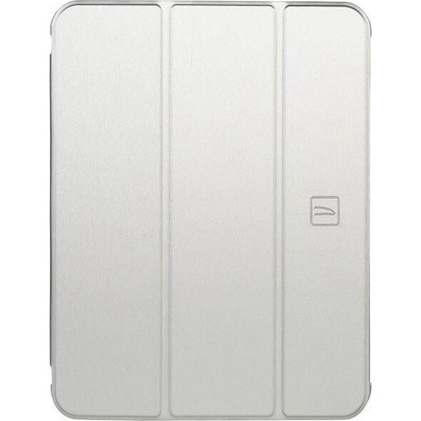 Etui na tablet Tucano Tucano Satin Case  Etui do iPad 10.9 (2022) w/Magnet & Stand up z uchwytem Apple Pencil (srebrny) 12625551 8020252185166