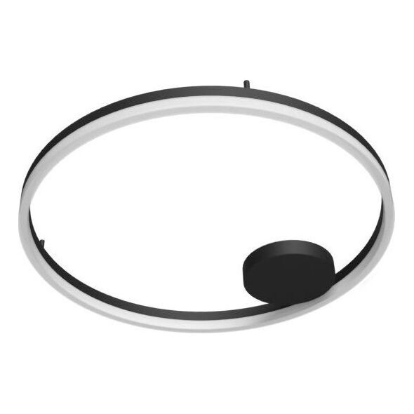 Lampa sufitowa Azzardo Plafon przysufitowy Halo AZ5345 LED 60W ring pilot czarny 12645403 5901238453451