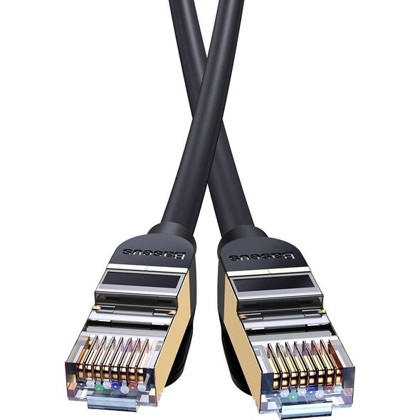Baseus Kabel sieciowy Baseus Ethernet RJ45, 10Gb, 5m (czarny) 12665897 6932172611392
