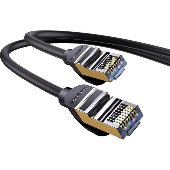 Baseus Kabel sieciowy Baseus Ethernet RJ45, 10Gb, 5m (czarny) 12665897 6932172611392