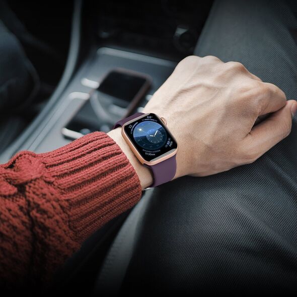 Hurtel Silicone Strap APS silikonowa opaska do Watch Ultra / 8 / 7 / 6 / 5 / 4 / 3 / 2 / SE (49 / 45 / 44 / 42mm) pasek bransoleta do zegarka miętowy 12667119 9145576259283