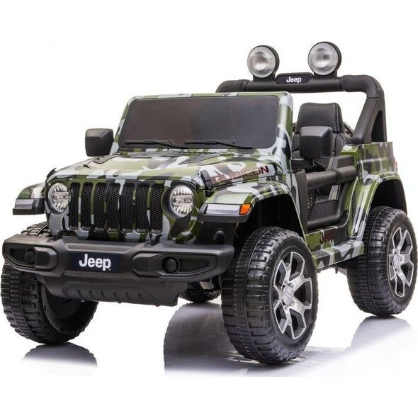 Lean Cars Pojazd na Akumulator Jeep Wrangler Rubicon DK-JWR555 Moro 12675892 5905323210868