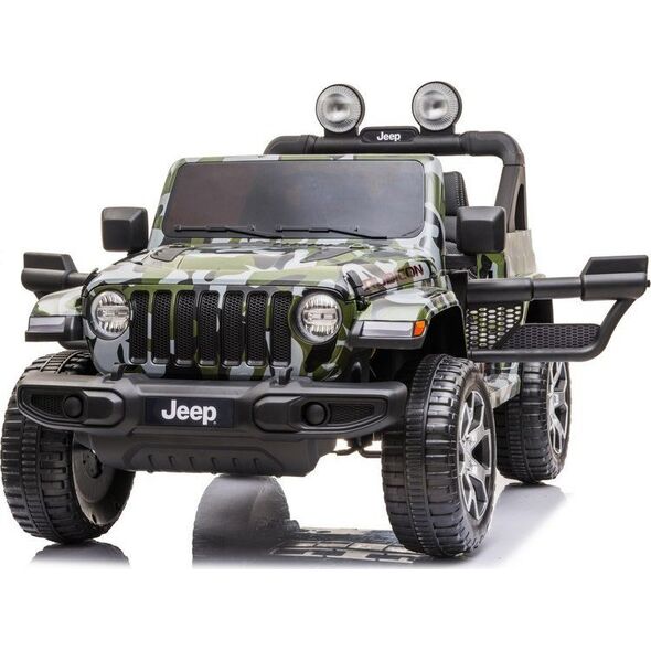 Lean Cars Pojazd na Akumulator Jeep Wrangler Rubicon DK-JWR555 Moro 12675892 5905323210868