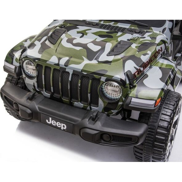 Lean Cars Pojazd na Akumulator Jeep Wrangler Rubicon DK-JWR555 Moro 12675892 5905323210868
