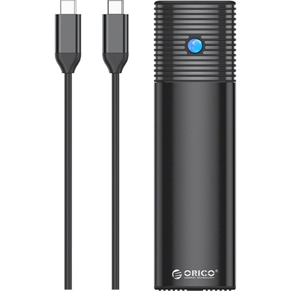 Kieszeń Orico M.2 NVMe/SATA 10Gbps czarna (PWDM2-G2-BK-EP) 12692871 6941788828254