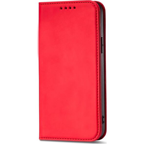 Hurtel Magnet Card Case etui iPhone 14 Pro pokrowiec z klapką portfel podstawka czerwone 12718331 9145576263426