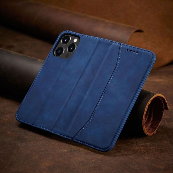 Hurtel Magnet Fancy Case etui iPhone 14 Pro Max pokrowiec z klapką portfel podstawka niebieskie 12718371 9145576263822