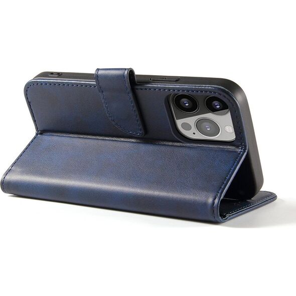 Hurtel Magnet Case etui Samsung Galaxy A14 5G pokrowiec z klapką portfel podstawka niebieskie 12718438 9145576270950