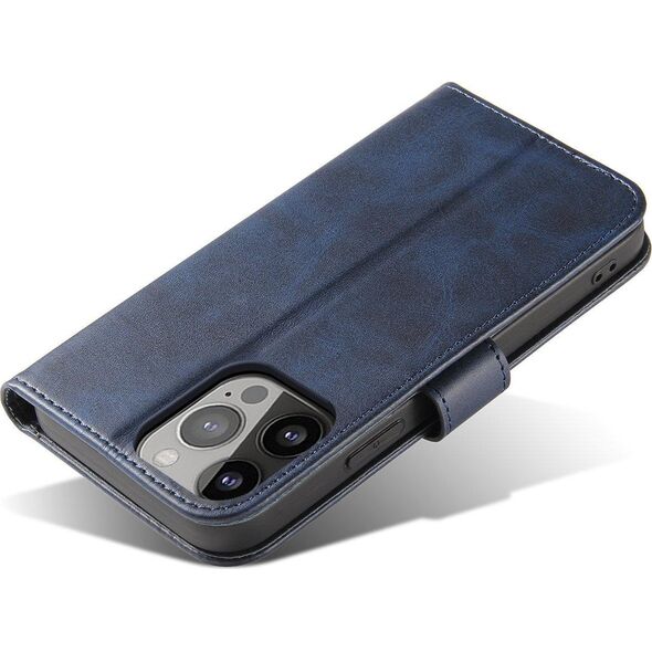 Hurtel Magnet Case etui do Samsung Galaxy A34 5G pokrowiec z klapką portfel podstawka niebieskie 12718467 9145576270318